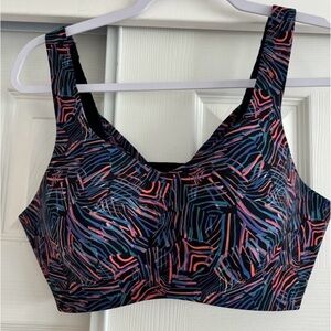 Knix Multicolor Abstract Sports Bra